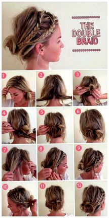 6 варіантів плетіння кіс на середні волосся