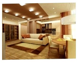 Дизайн і інтер`єр вітальні кімнати
