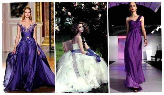 Фіолетова весілля: гламур і королівський розмах