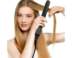 Як правильно випрямляти волосся праскою