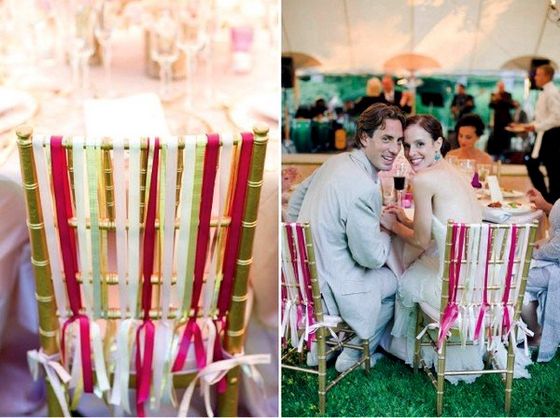 Як прикрасити стільці на весілля - ідеї святкового декору