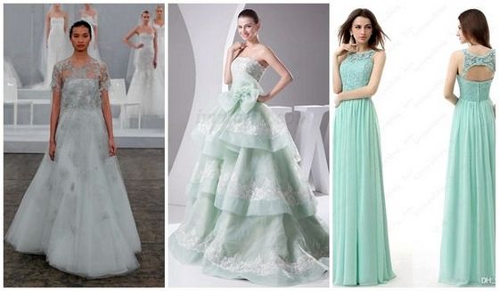 М`ятна весілля: модна тенденція сезону