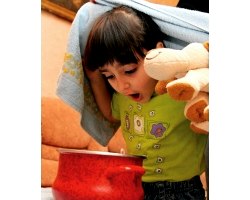 Народні методи лікування сухого кашлю у дітей