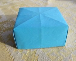 Орігамі коробочка своїми руками