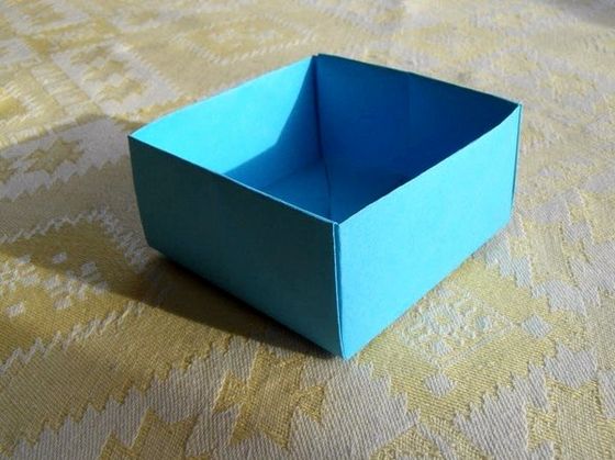 Орігамі коробочка своїми руками
