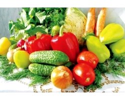 Овочі, ягоди, фрукти, самі вітамінні продукти