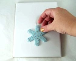Подарунок своїми руками на Новий рік: сніжинка з полімерної глини, майстер-клас з фото