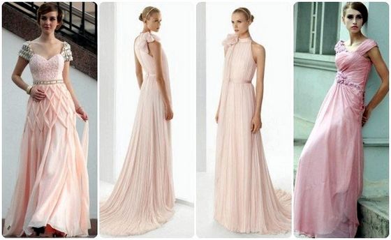 Рожеве весільне плаття: втілення тендітної ніжності