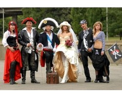Тематичні весілля: піратська весілля