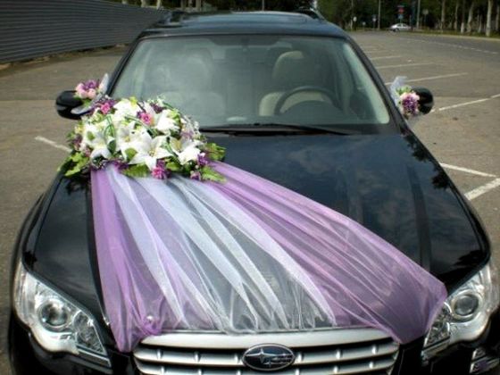Прикрашаємо весільні машини - стильно і оригінально