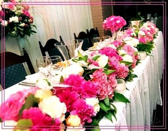 Прикраса весільного залу: стильні варіанти декору
