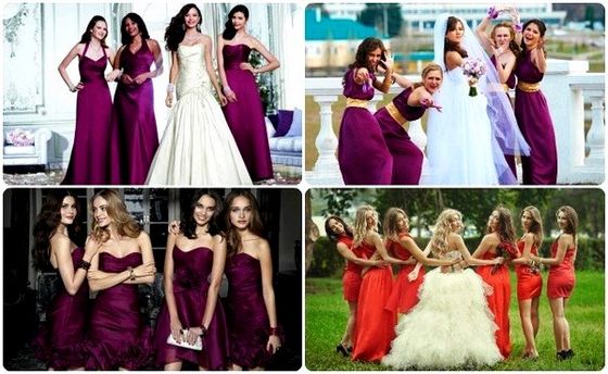Веселий союз: красиві сукні для подружок нареченої