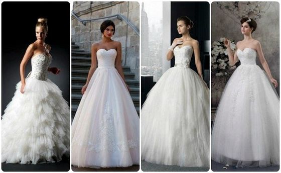 Чудовий обсяг: вибираємо пишне весільне плаття